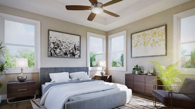 Artisan Built Communities Bedroom